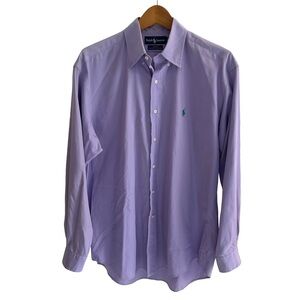 Ralph Lauren Men's Blake Lavender Button-Down Shirt